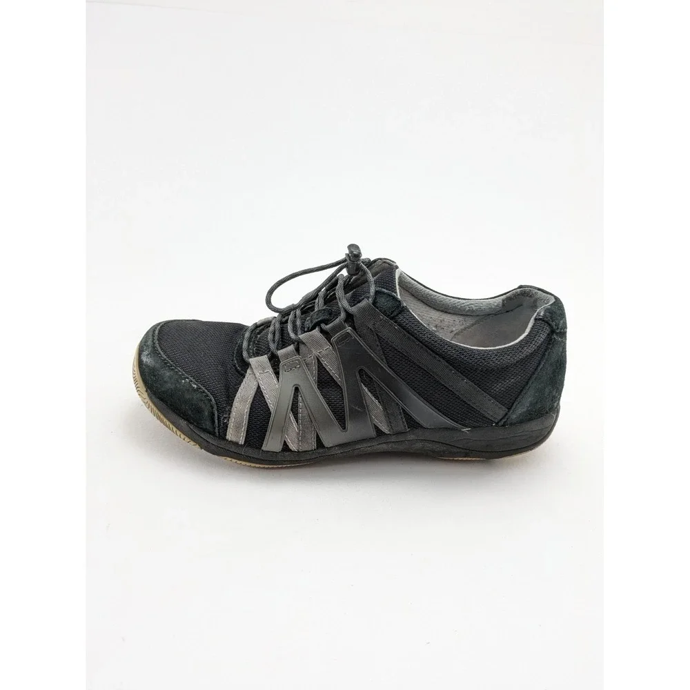 Womens Dansko Henriette Black Leather Casual Shoes 4852109394 Size 39 US 8‎